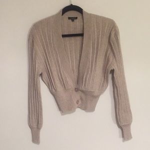 Cinched Waisted Button Cardigan (XS)